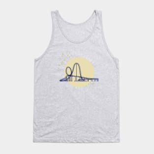 Roller Coaster Vintage Tank Top